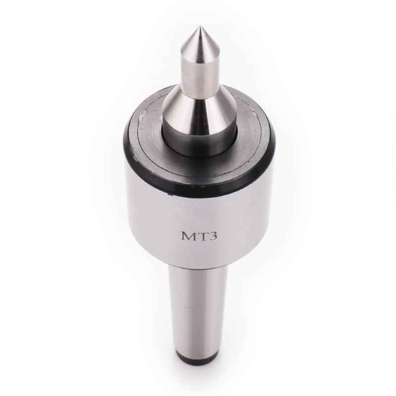 Oudtinx MT3 60° Live Revolving Center - High Accuracy, Heavy-Duty Carbon Steel Tailstock for CNC Tools" - Image 1